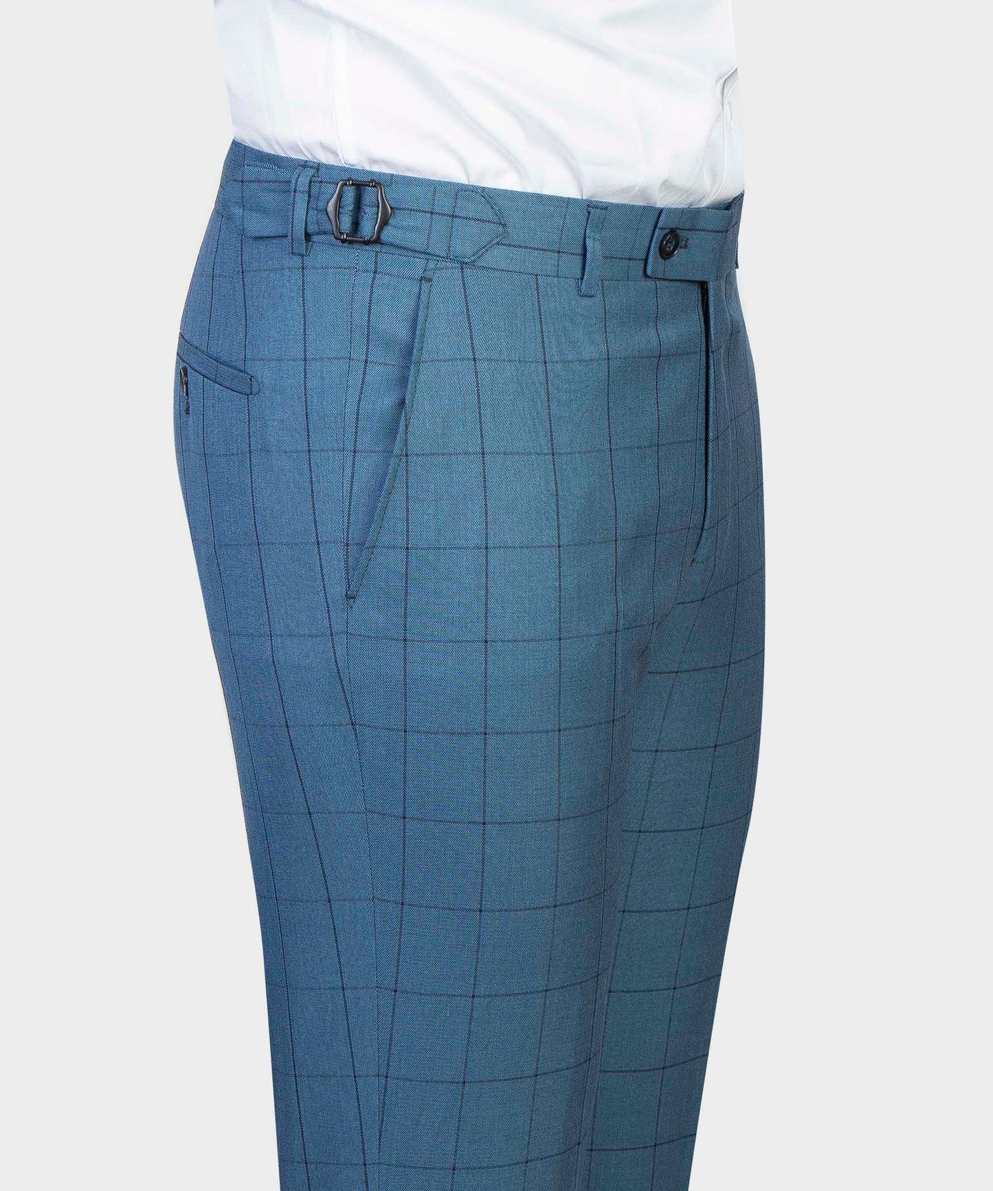 Plaid Blue