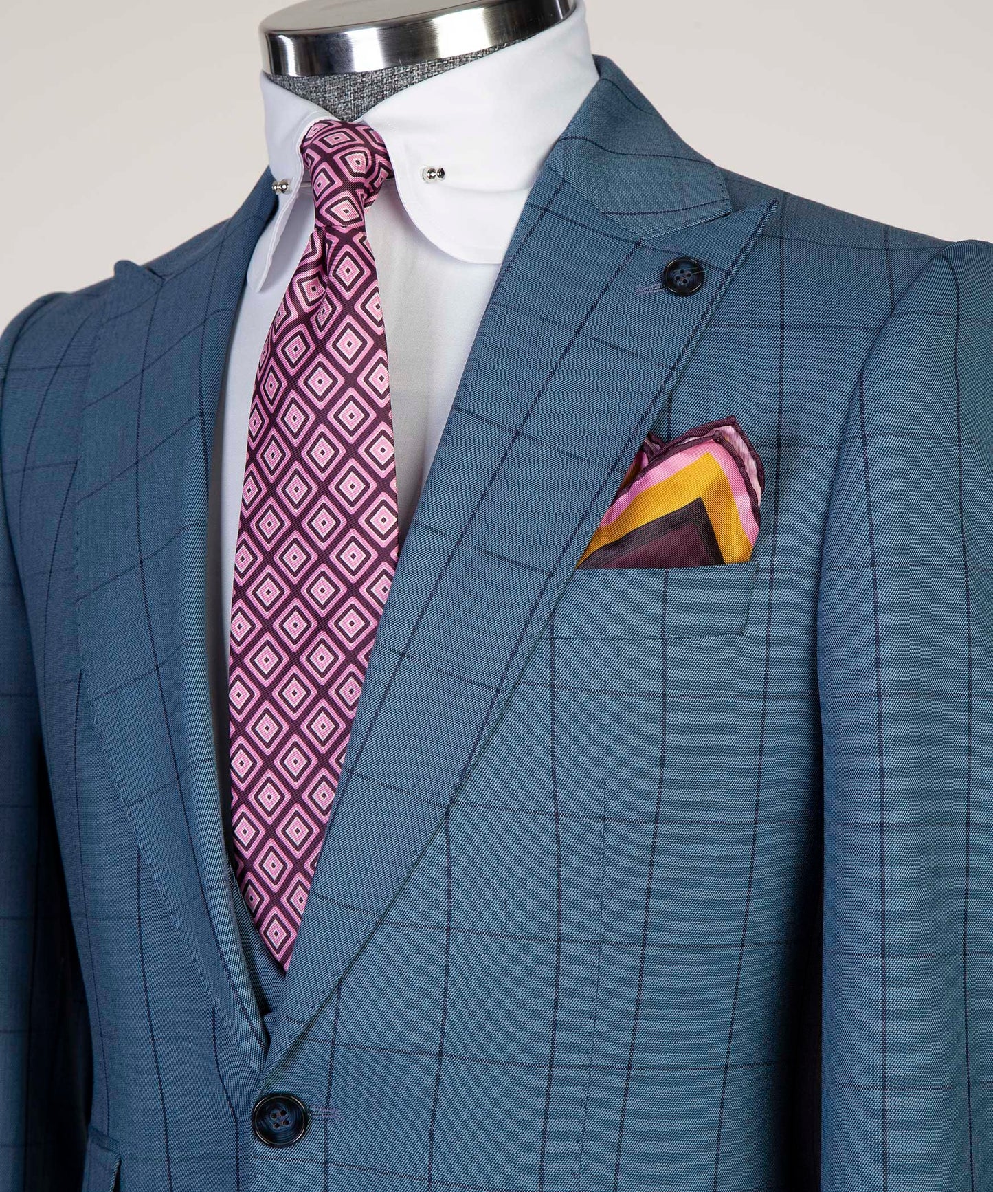 Plaid Blue