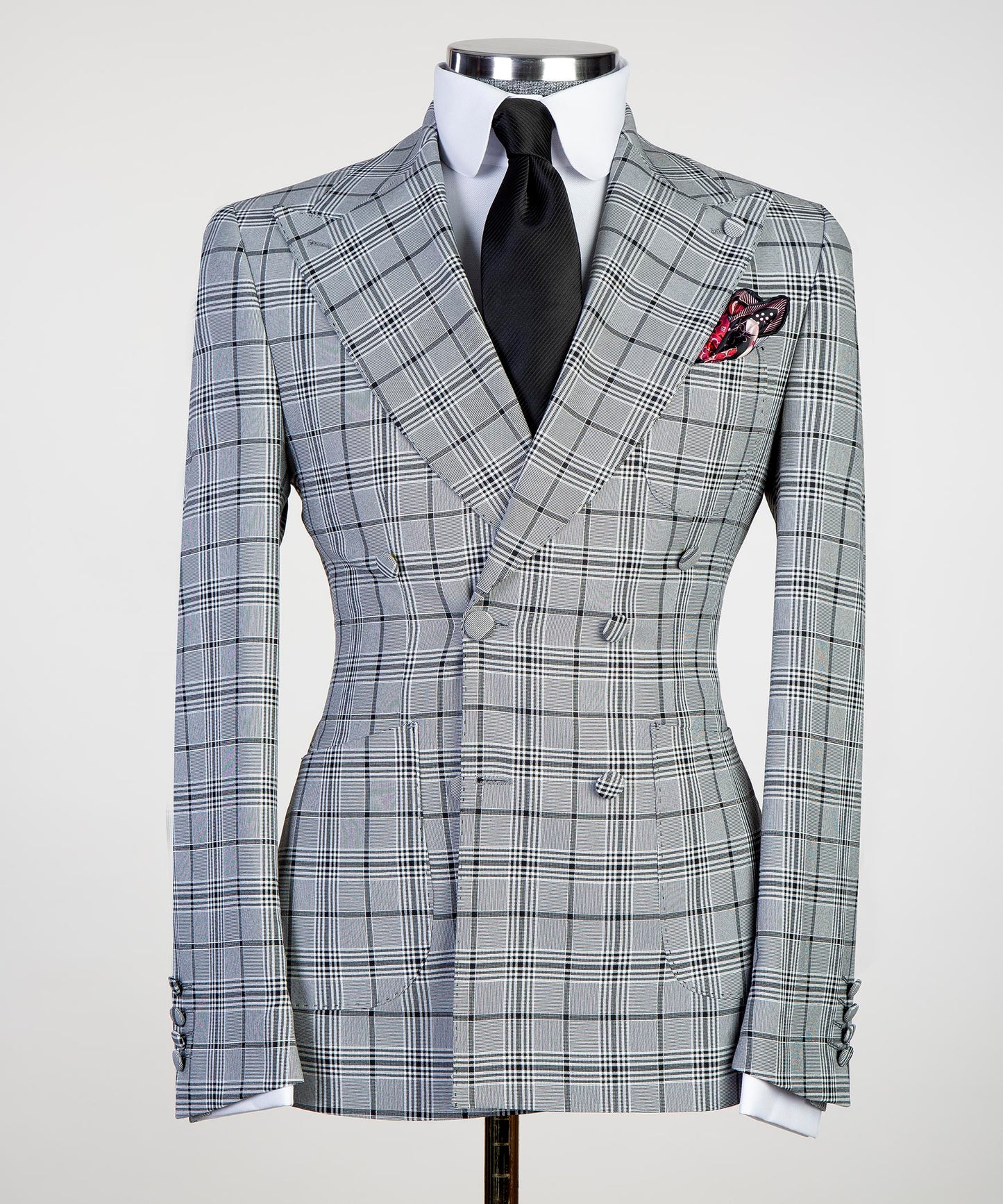 Casual Plaid Grey