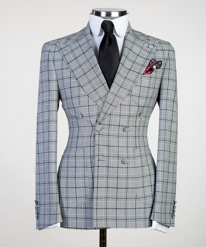 Casual Plaid Grey