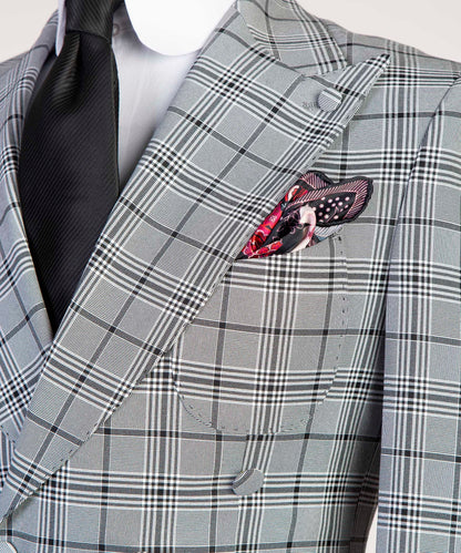 Casual Plaid Grey