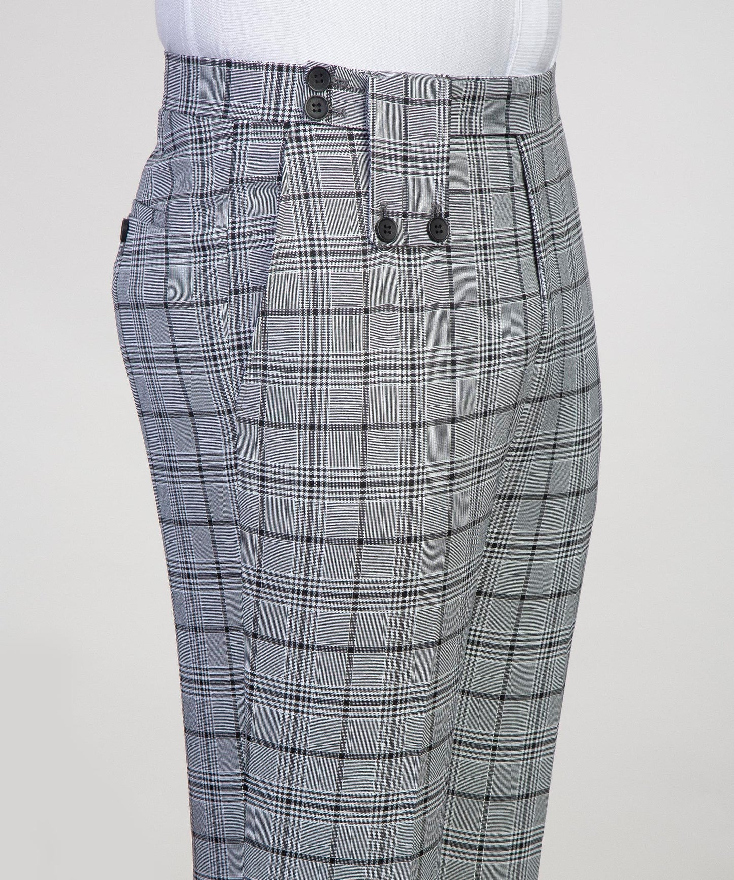 Casual Plaid Grey